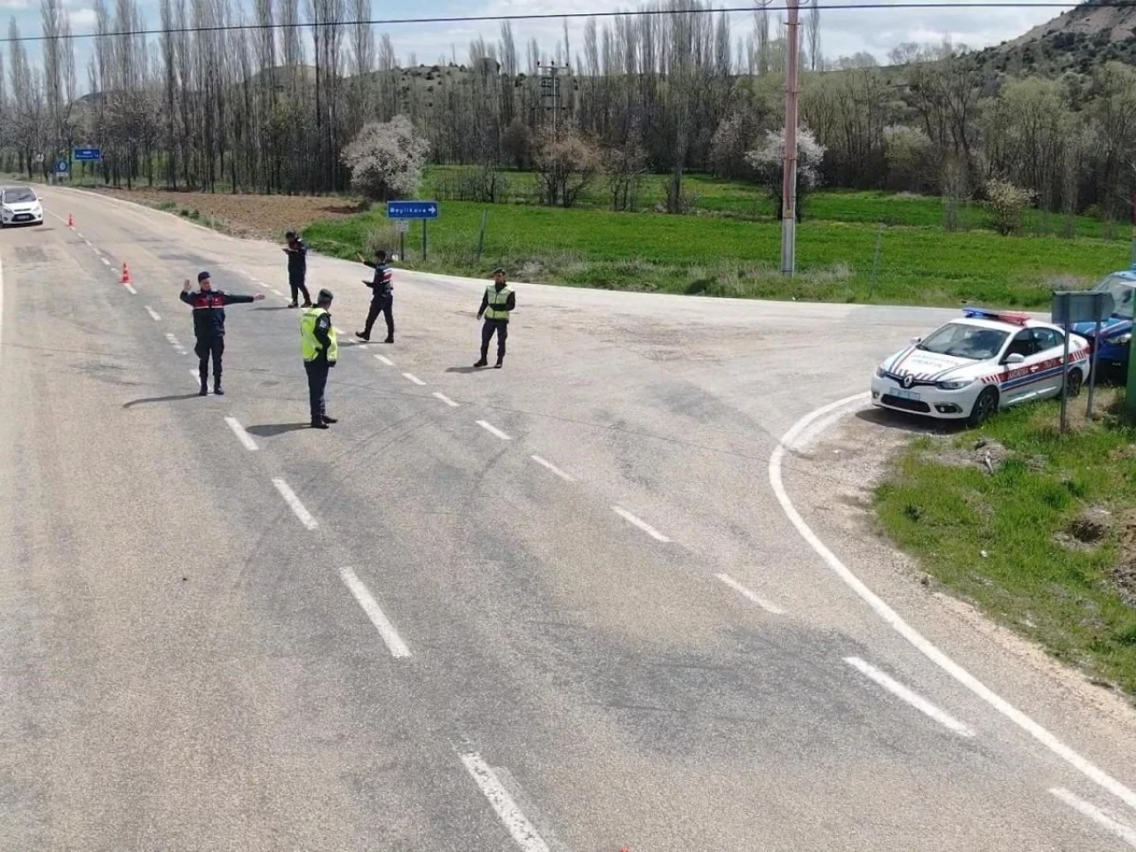 Eskişehir&#8217;de Ramazan Sebebiyle Dronlu Trafik Denetimi