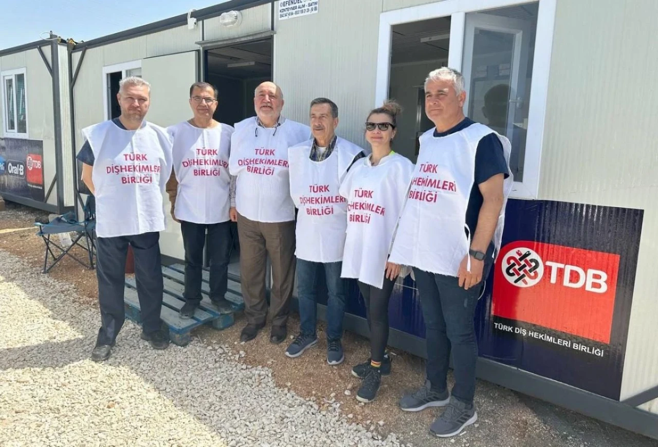 Tepebaşı Belediyesi&#8217;nin Mobil Diş Kliniği Hatay&#8217;da