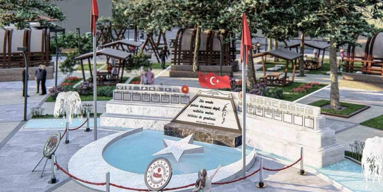 İnönü Belediyesi’nden Cumhur Meydanı ve Park Projesi