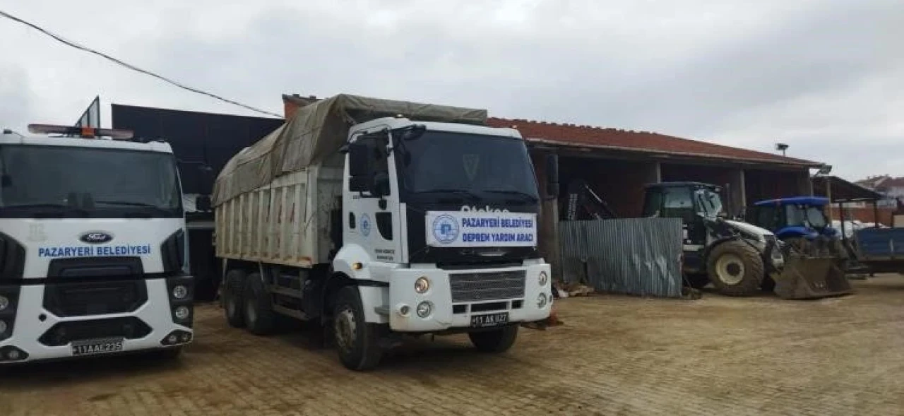 Deprem bölgesine yardımlar devam ediyor