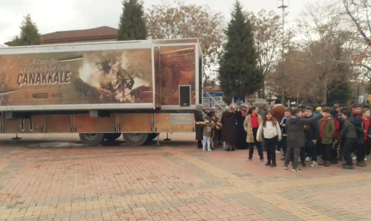 Çanakkale Savaşları Mobil Müze Tırı Tavşanlı’da