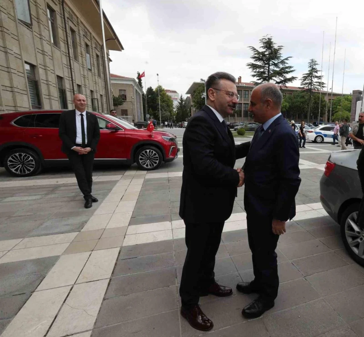 İçişleri Bakan Yardımcısı Mehmet Aktaş'tan Vali Hüseyin Aksoy’a Ziyaret