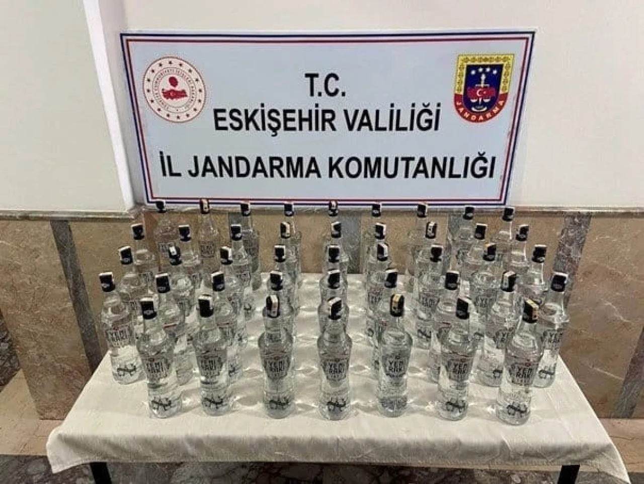 Eskişehir'de 43 Litre Sahte İçki Ele Geçirildi