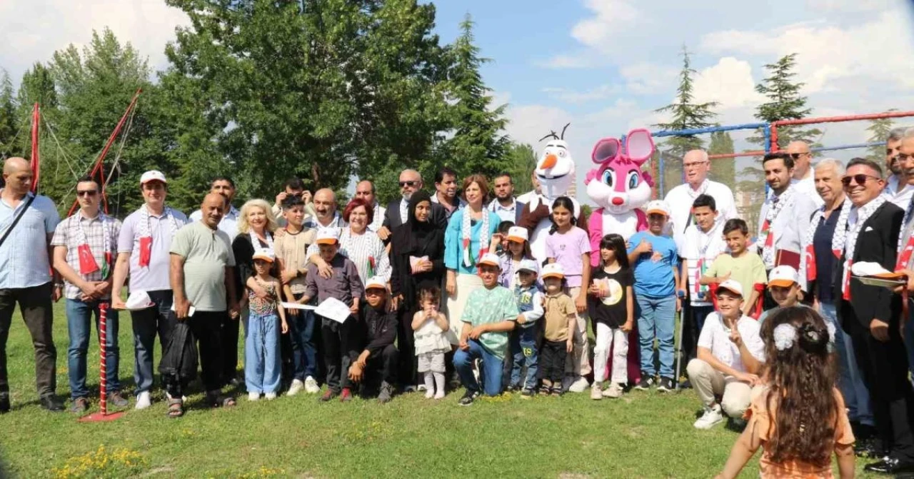 Filistin Yardımlaşma ve Dayanışma Derneği’nden Filistinli çocuklarla moral buluşması