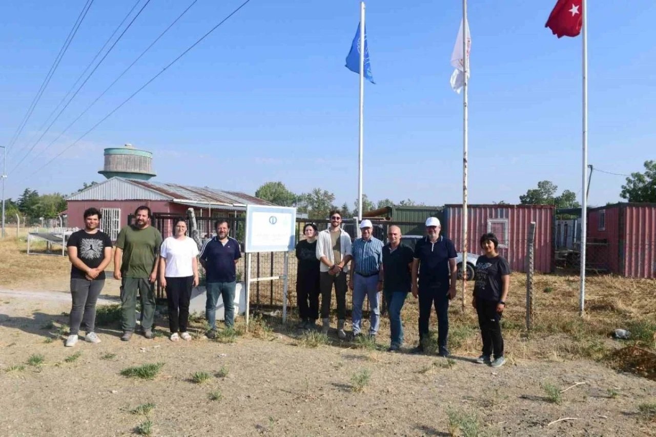 Anadolu Üniversitesi Rektörü Erdal Şarhöyük Kazı Alanını Ziyaret Etti