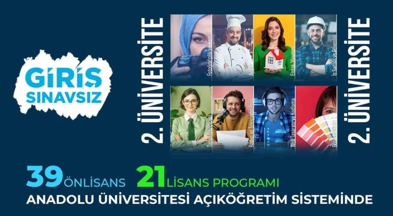 Anadolu Üniversitesi AÖF Kayıtları Devam Ediyor