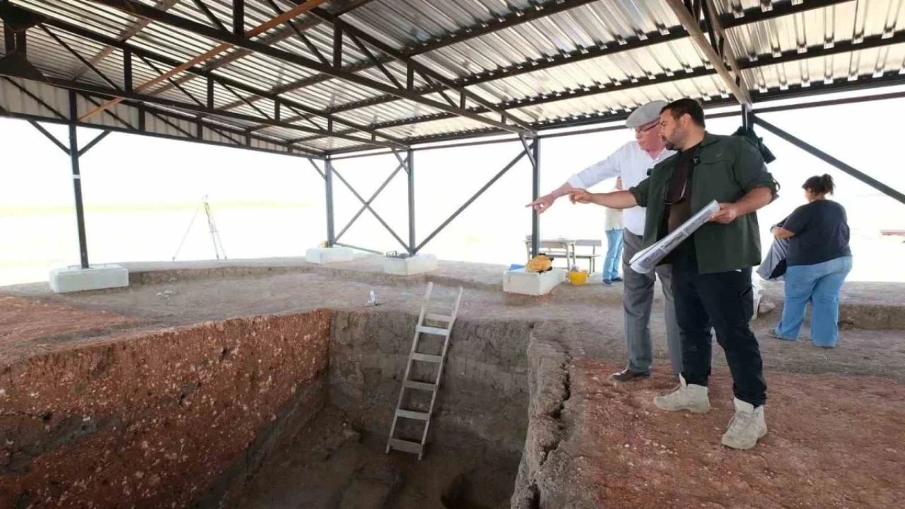 Başkan Kurt Küllüoba Kazı Çalışmaları'nı Ziyaret Etti