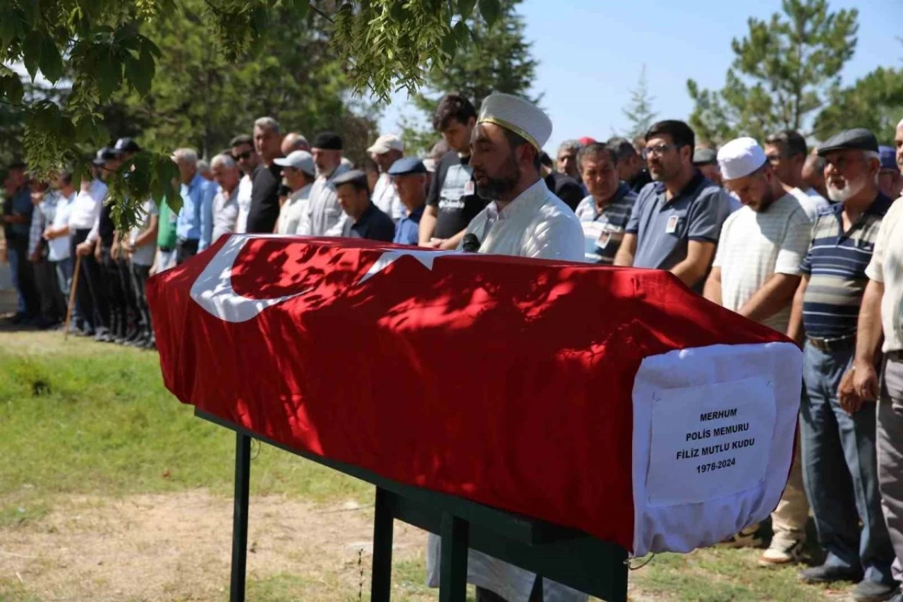 Eskişehirli Polis Memuru Son Yolculuğuna Uğurlandı