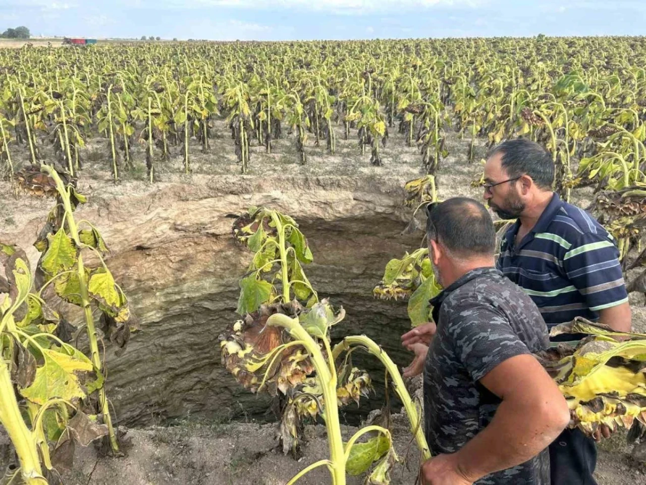 Çifteler’de Şaşkına Çeviren Görüntü