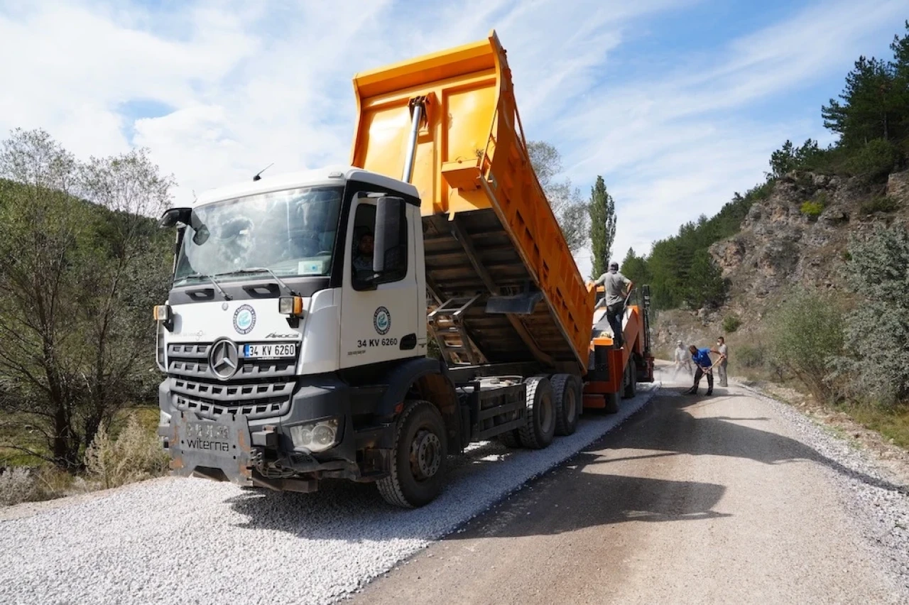 Eskişehir Büyükşehir Belediyesi Han Yolu’nda Yoğun Çalışma Başlattı