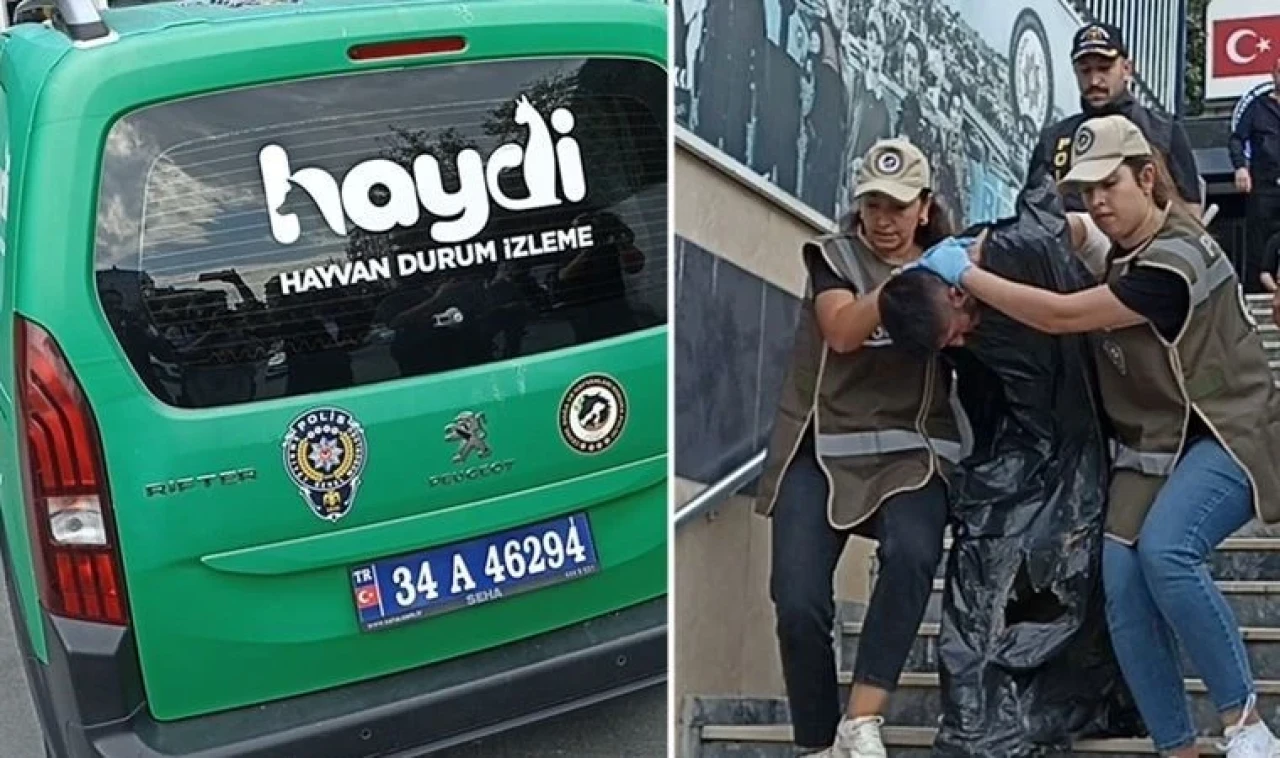 Polis Memurunu Şehit Eden Şüpheli Adliyeye Böyle Götürüldü