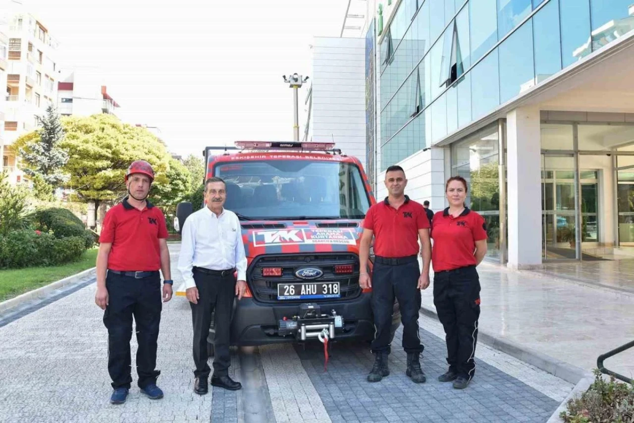 Tepebaşı Belediyesi'nden Yeni Arama Kurtarma Aracı