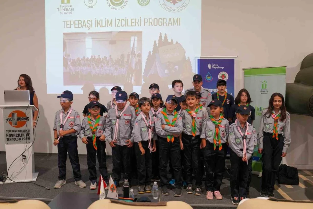 Tepebaşı'nda Çocuklar İçin İklim İzcileri Kış Programı Başladı