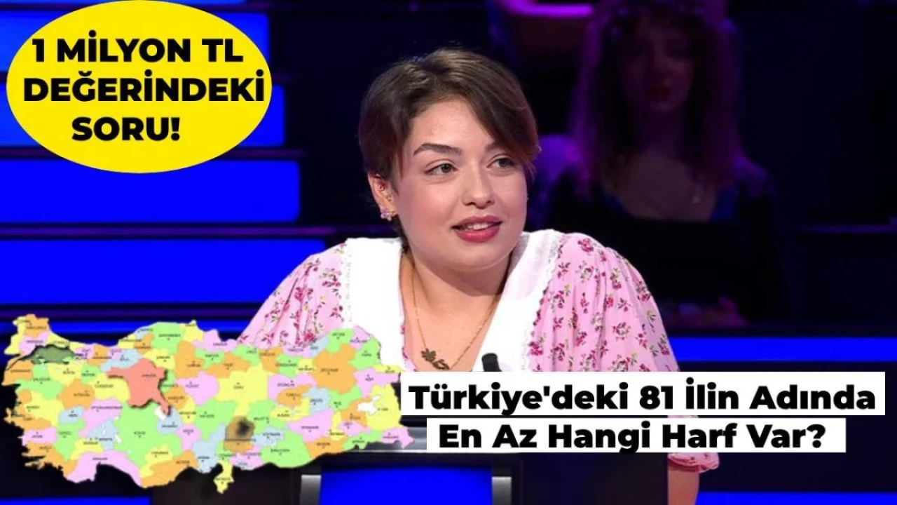 Türkiye’deki 81 İlin Adında En Az Bulunan Harf Nedir?