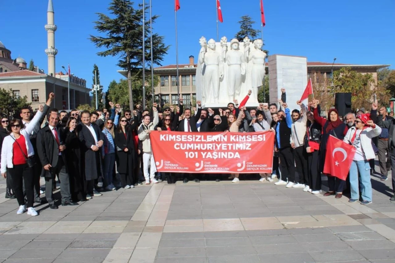 CHP Eskişehir İl Başkanı Talat Yalaz: “Cumhuriyet, Kimsesizlerin Kimsesidir ve İlelebet Payidar Kalacaktır”