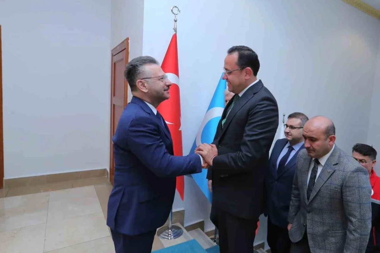 Tarım ve Orman Bakan Yardımcısı, Vali Aksoy’u Ziyaret Etti