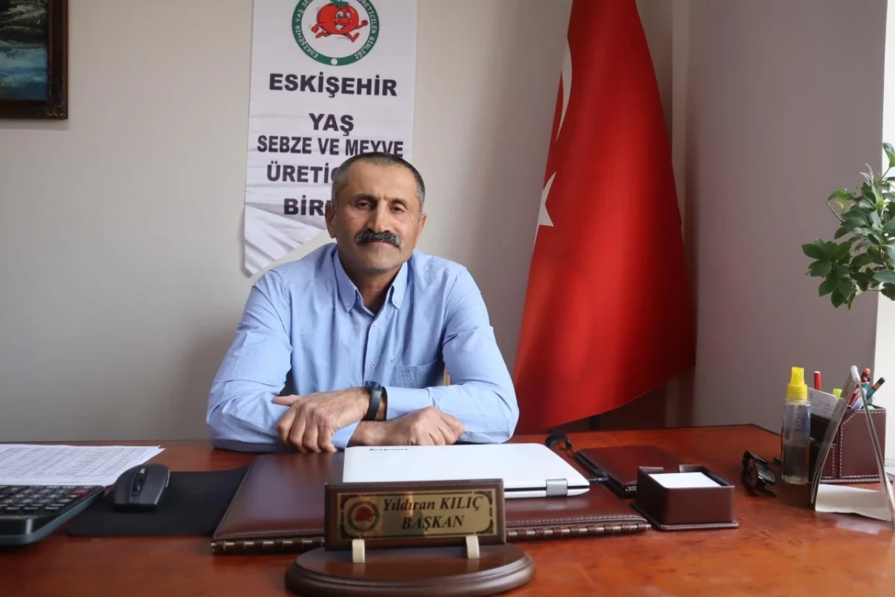 Eskişehir Yaş Sebze ve Meyve Üreticileri Birliği Başkanı Yıldıran Kılıç: "Üretim, Kuraklık ve Su Kıtlığı Riskiyle Karşı Karşıya"