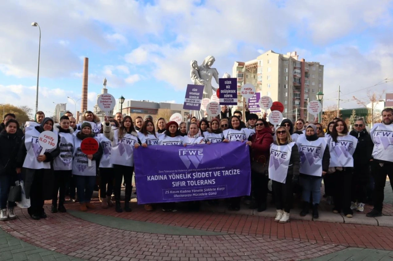 IFWE'den Kadına Yönelik Şiddetle Mücadelede Toplumsal Farkındalık Vurgusu