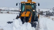 Tepebaşı’nda kar yağışına hızlı müdahale