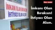 Kırka İlçesinde Örnek Dayanışma: "İmkanı Olan Bıraksın, İhtiyacı Olan Alsın"