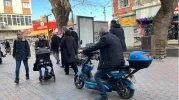 Eskişehir'de Trafiğe Kapalı Alanda Motosiklet Yoğunluğu