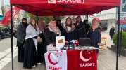 Saadet Partili kadınlar yoksul çocuklar için sahada