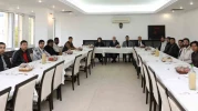 ESOGÜ yönetimi uluslararası öğrencilerle bir araya geldi