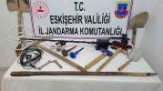 Sivrihisar’da Kaçak Kazı Operasyonu'nda 3 Kişi Suçüstü Yakalandı