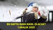 İşte, 1 Aralık 2025 hava durumu raporu: METEOROLOJİ KAR VE SAĞANAK UYARISINDA BULUNDU! Bu hafta hava nasıl olacak, hangi illere kar yağacak?