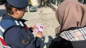 İhsaniye’de jandarma ekiplerinden kadına şiddetle mücadele bilgilendirmesi