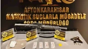 Afyonkarahisar'da Polisten 4 Farklı Adrese Uyuşturucu Madde Baskını