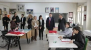 Vali Musa Işın’dan Özel Eğitim Meslek Okulu’na Ziyaret