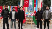 Kütahya’da Haydar Aliyev Anısına Resim Sergisi Açıldı