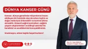 Eskişehir İl Sağlık Müdürü, 4 Şubat Dünya Kanser Günü'nde Farkındalık Çağrısı Yaptı