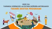 Tarımda Katma Değer Artışı İçin 2025 Destek Programı Başladı