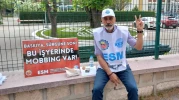 Eskişehir'de aynı karar ikinci kez alındı: Çalışkan tek kişilik eylemde