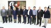 Başkan Çil'den İl Müdürü Bayrak'a ziyaret
