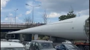Rüzgâr Türbini Kanadı Baksan Köprüsü’ne Sıkıştı