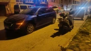 Eskişehir’de Otomobille Motosikletli Kurye Çarpıştı: 1 Yaralı
