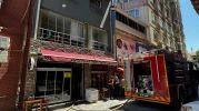 Dershane ve Fırın Binasında Çıkan Yangın Korkuttu