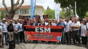 Eskişehir'de sürgün tepkisi büyüyor: DSİ önüne protesto