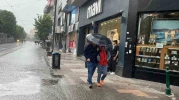 Eskişehir’de yağmur vatandaşlara zor anlar yaşattı