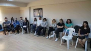 Tepebaşı'nda gençlere toplumsal cinsiyet eşitliği ve flört şiddeti anlatıldı