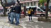 Eskişehir'de bir mağazada yere düşen kadın yaralandı