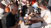 Tepebaşı Belediyesi'nden personele tavla turnuvası