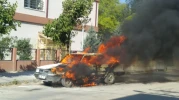 Çıkan Yangın Paniğe Neden Oldu