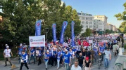 Harp-İş’liler Servise Binmedi, Hakları İçin Şehir Merkezine Yürüdü