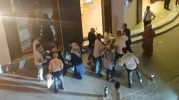 Eskişehir'de düğün konvoyunda tartışma