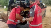 Bölge alevlerle mücadele ederken Eskişehir sağlık için seferber oldu