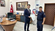 Kaymakamdan Jandarma Personeline Veda ve Teşekkür